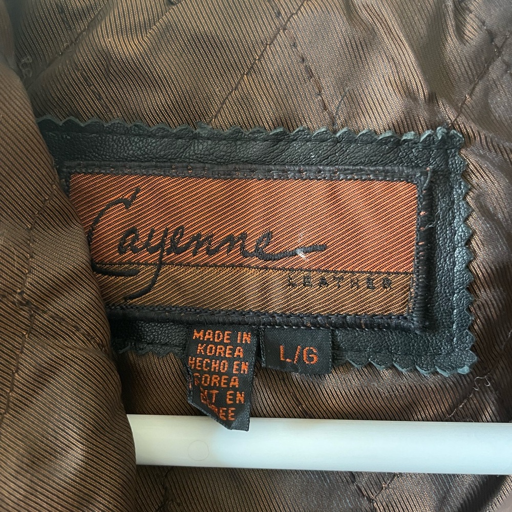 Leather Jacket - Cayenne Leather - image 3